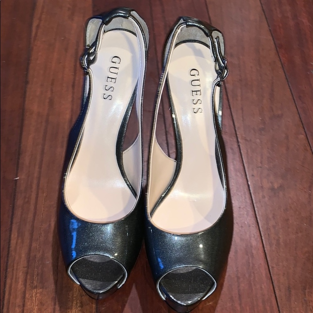 Open toe high heels